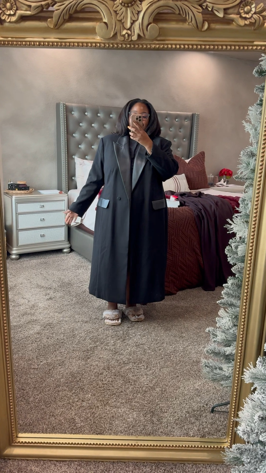 Plus size faux leather trench coat from ELOQUII. Originally over $200, now $79!

It runs true to size, I’ve lost some weight so it’s too big now 🫠

This is a size 22/24, I’m 5’6, and it has little stretch. One button in the front to close, with built in curves.

Plus size trenchcoat. Plus size fashion. Plus size outerwear. Fashionable trenchcoat. Eloquii sale. Women’s fashion. Women’s coats.

#LTKPlusSize #LTKSeasonal #LTKSaleAlert