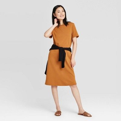 Women's Short Sleeve T-Shirt Dress - New Day™ | Target