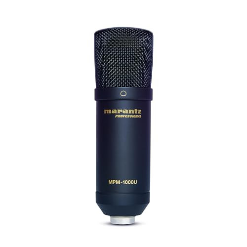 Marantz Professional MPM-1000U | Large Diaphragm USB Condenser Microphone for Podcasting & Recording, Including USB Cable & Mic Clip | Amazon (US)