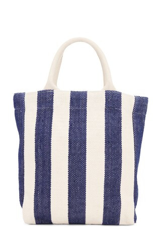 Lovers and Friends Bay Bag in Blue & White from Revolve.com | Revolve Clothing (Global)