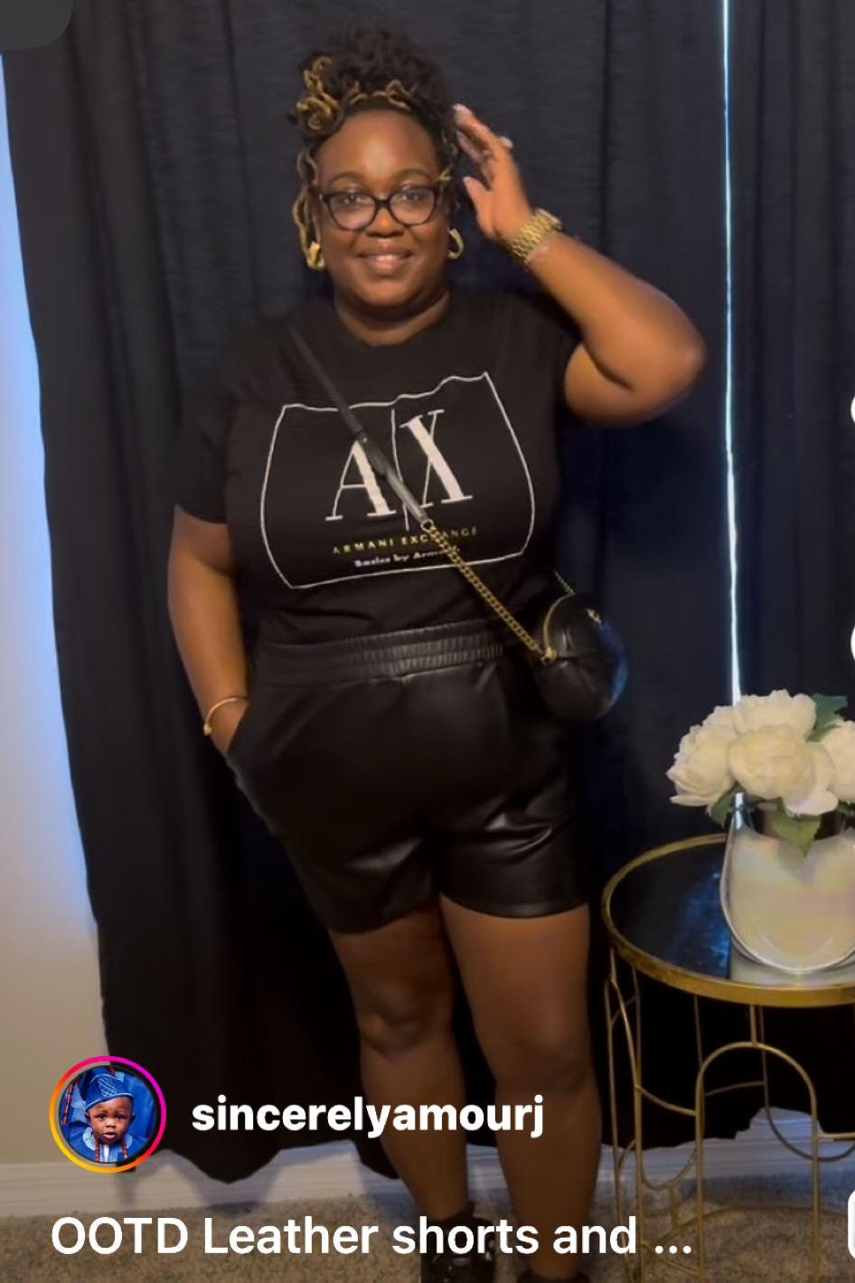 OOTD Leather shorts and Jordan’s 

As much as I’m enjoying this soft girl era…I still must wear my sneakers. My sneakers tell a true story about my personality!!
 

Comment below your thoughts on this look!

#outfitinspo #outfitideas #outfitoftheday #baddieootd #jordans #officeoutfitinspo #blackgirloutfits #style #simplebutcute #brown #fightnight #concertoutfit


#LTKSeasonal #LTKPlusSize #LTKFindsUnder50