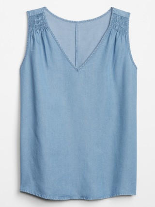 V-Neck Tank Top in TENCEL™ | Gap Factory