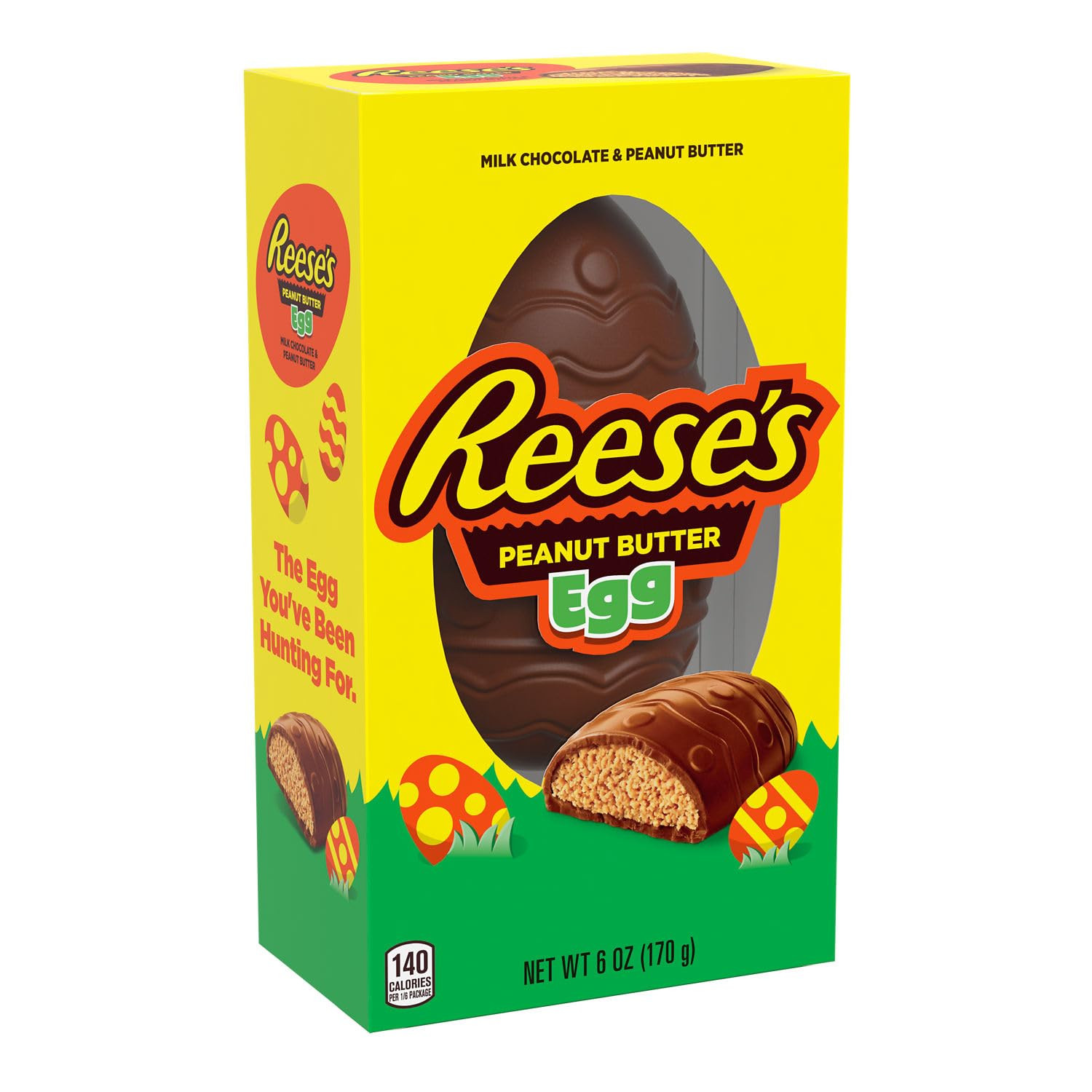 REESE'S Milk Chocolate Peanut Butter Egg, Easter Candy Gift Box, 6 oz | Amazon (US)