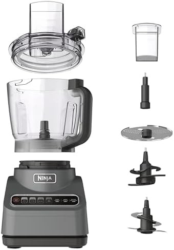 Ninja Food Processor, Professional Plus, 1000 Peak Watts, 4 Functions for Chopping, Slicing, Pure... | Amazon (US)