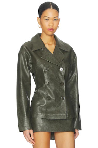 Caroline Faux Leather Jacket
                    
                    superdown | Revolve Clothing (Global)