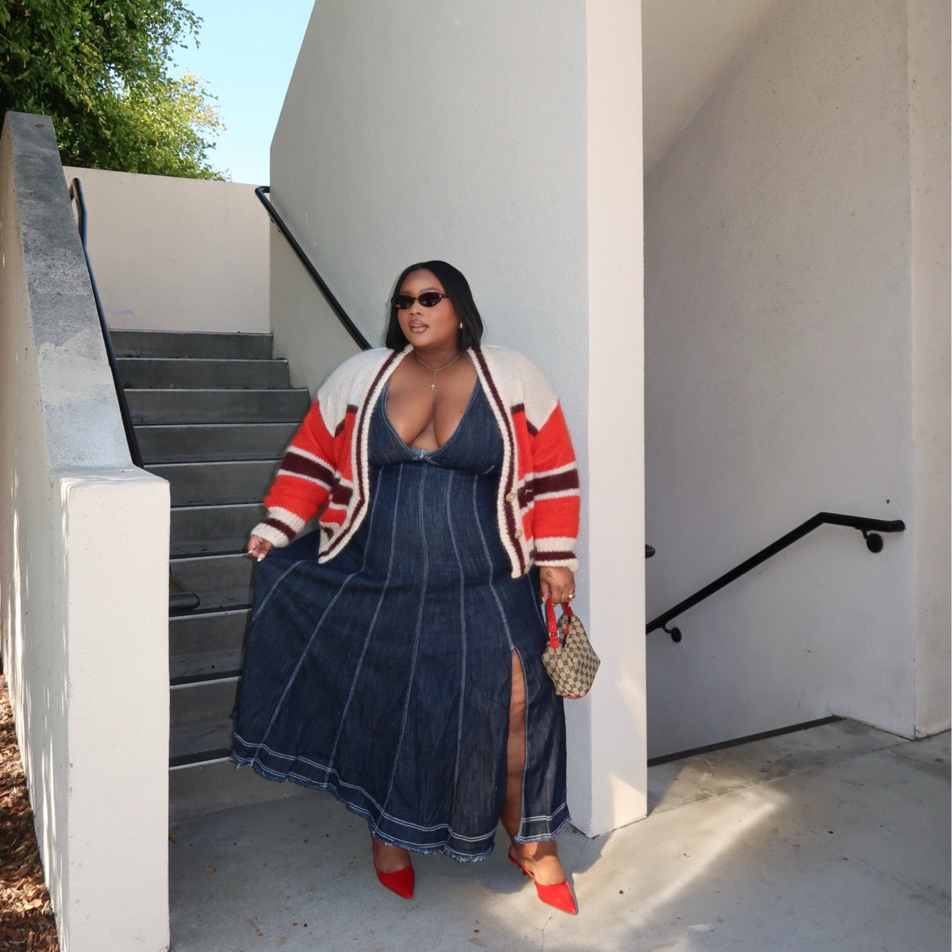 The perfect dress for fall! 
Fall dresses, plus size dresses, plus size, plus size denim

#LTKstyletip #LTKplussize #LTKshoecrush