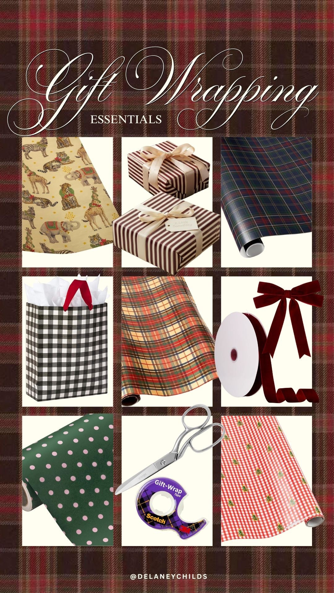 Gift wrapping essentials 🎁

#LTKHoliday #LTKGiftGuide #LTKSeasonal