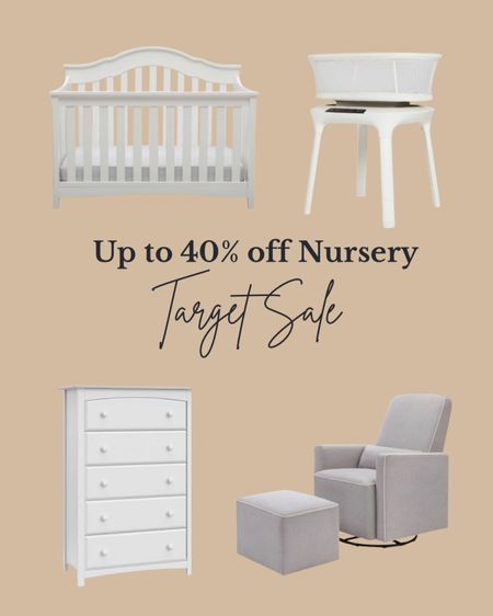 Up to 40% nursery furniture at Target now! Save big this weekend / President’s day sale

#LTKbump #LTKbaby #LTKSale