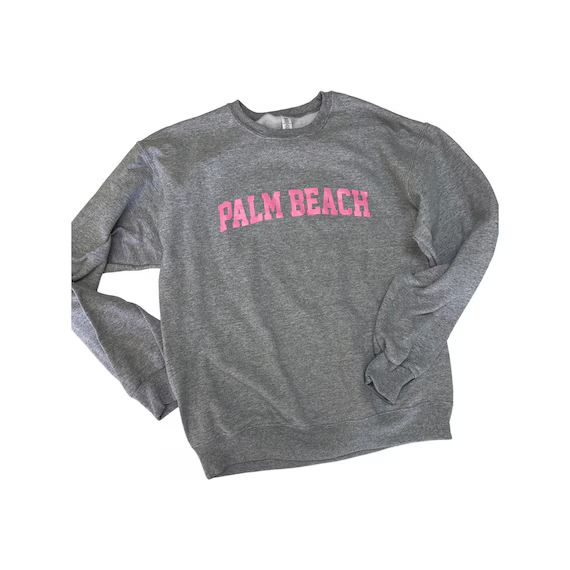 Palm Beach Shirt  Palm Beach Sweatshirt | Etsy | Etsy (US)