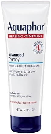 Aquaphor Healing Ointment Advanced Therapy Skin Protectant, Dry Skin Body Moisturizer, 7 Oz Tube | Amazon (US)