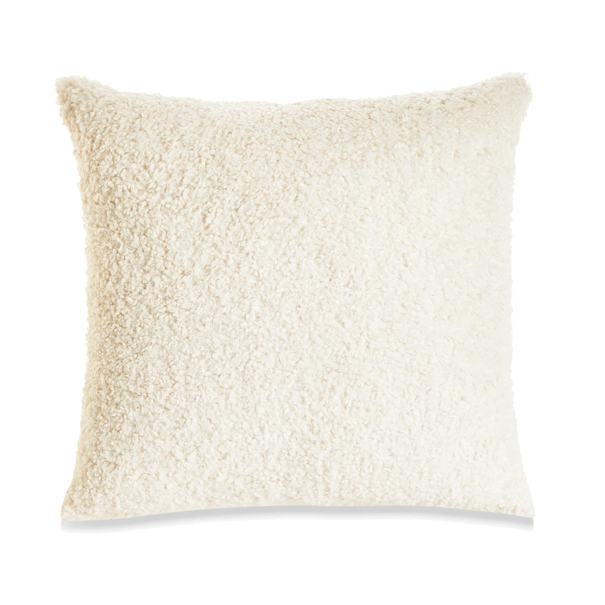 FRENCH BOUCLE Reversible Throw Pillow | Wayfair North America