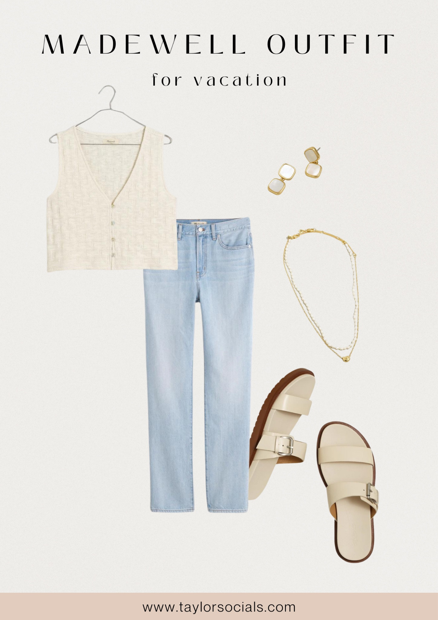 Vacation outfit from Madewell for a European Summer ☀️ #vacationoutfit #summeroutfit, #sandals #europeansummer sandals, summer outfit 

#LTKxMadewell #LTKStyleTip #LTKSaleAlert