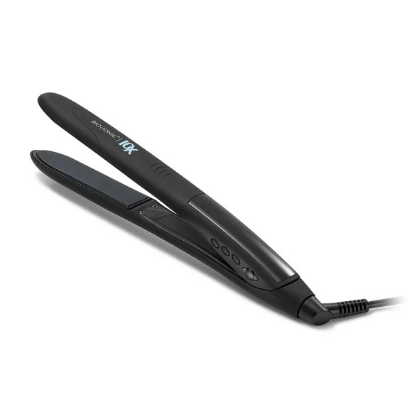Bio Ionic 10X Styling Flat Iron, 1" Hair Straightener with Sonic Vibrating Plates, Ceramic Flat I... | Walmart (US)