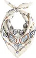 Madewell Medium Silk Bandana in Retro Blue at Nordstrom | Nordstrom