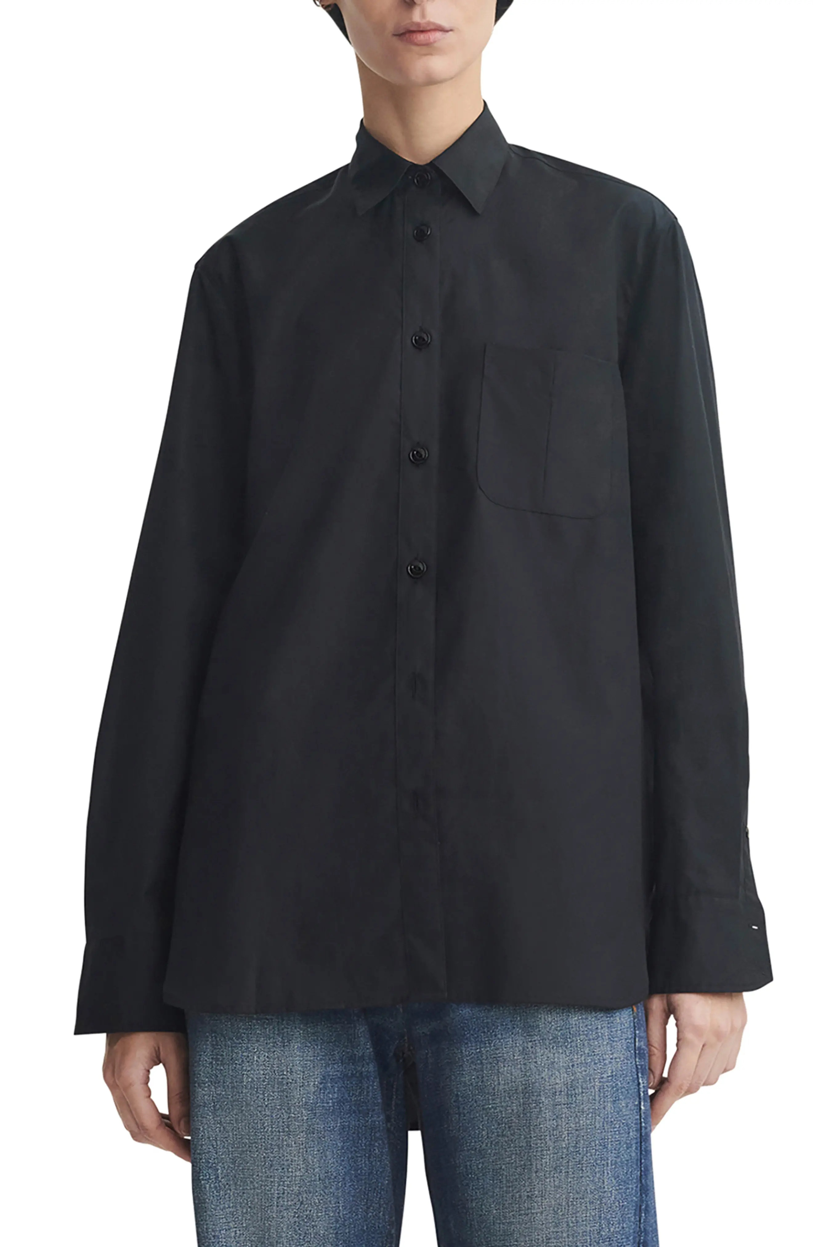 ICONS Maxine Cotton Poplin Button-Up Shirt (Women) | Nordstromrack | Nordstrom Rack