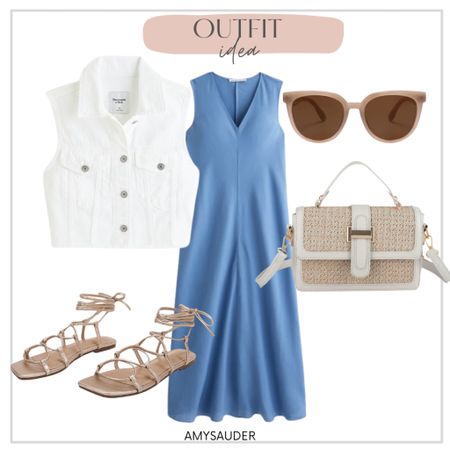 Abercrombie finds 
Summer dress 
Sandals 

#LTKFindsUnder100 #LTKStyleTip #LTKSeasonal