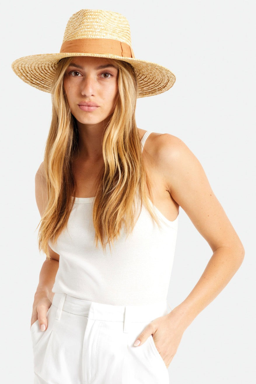 Joanna Hat - Honey/Lion | Brixton