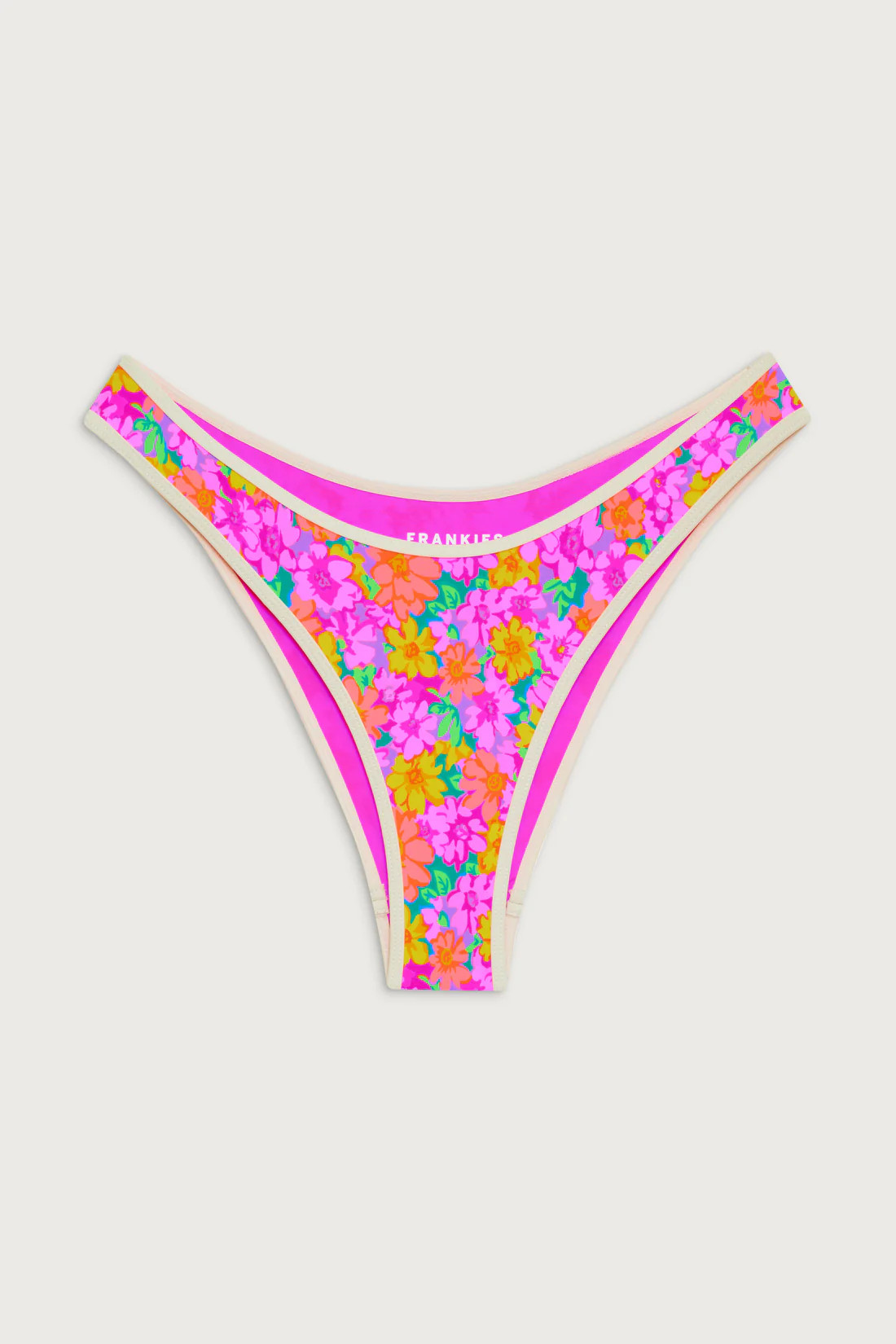 Dove Floral Classic Bikini Bottom | Frankies Bikinis