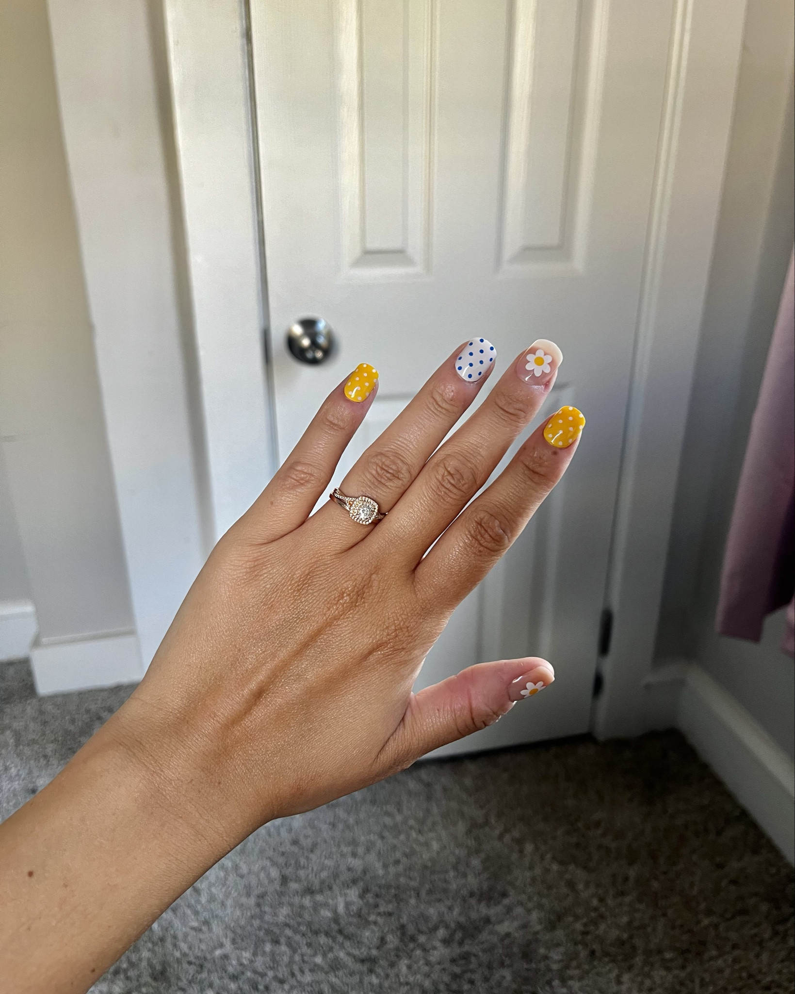 Smiley face press ons 💛😊

#LTKBeauty #LTKSummerSales #LTKSeasonal