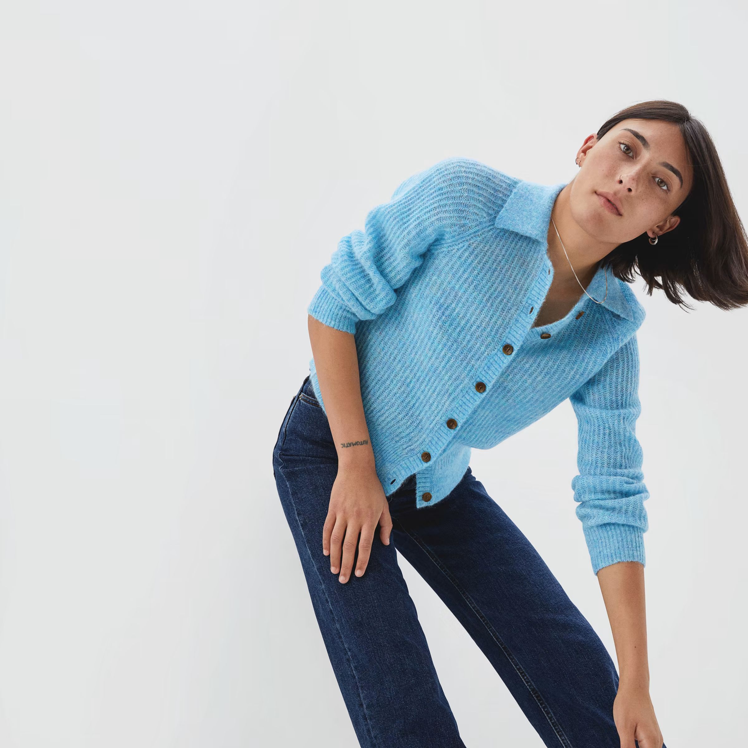 The Alpaca Collared Cardigan | Everlane