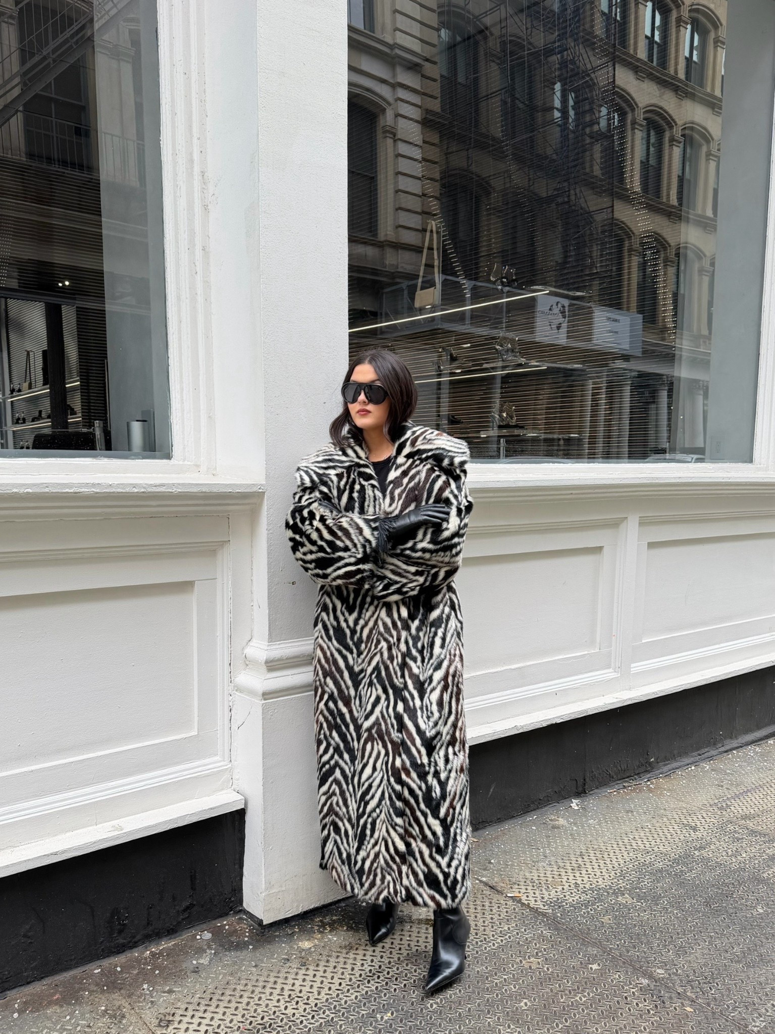 zebra print and fringe gloves #western #zebra 

#LTKSeasonal #LTKTall #LTKootd