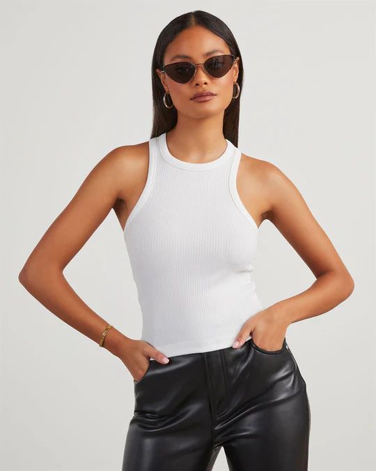 Evelyn Sleeveless Crop Top | VICI Collection