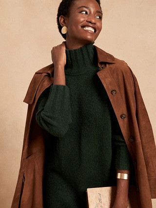 Mock-Neck Sweater Dress | Banana Republic (US)
