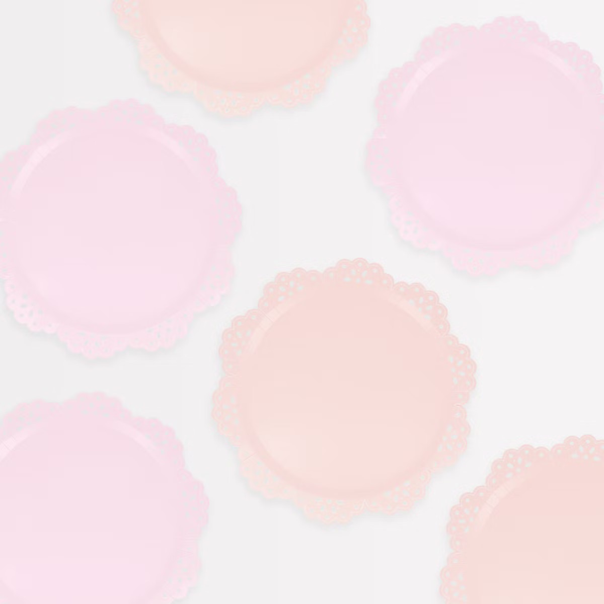 Meri Meri Broderie Anglaise Lace Multi Side Plates (Pack of 8) | Target