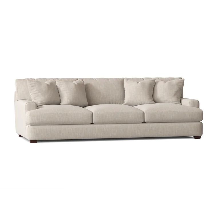 Emilio 90'' Recessed Arm Sofa with Reversible Cushions | Wayfair North America