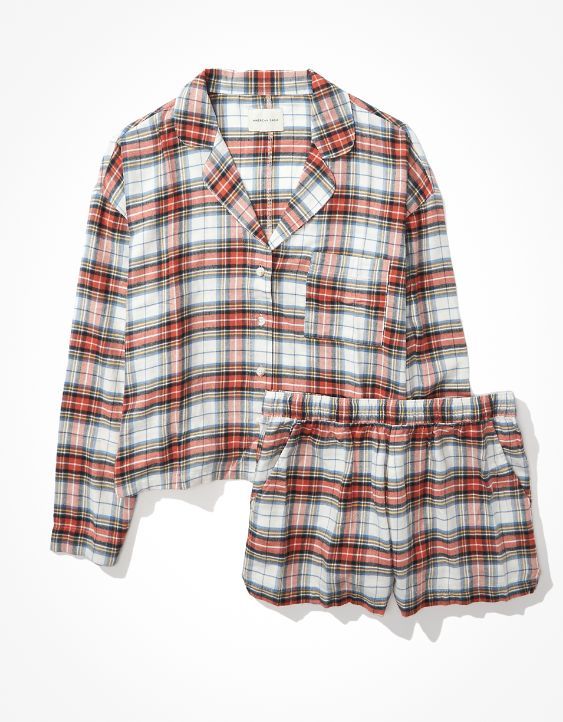 AE Flannel PJ Set | American Eagle Outfitters (US & CA)