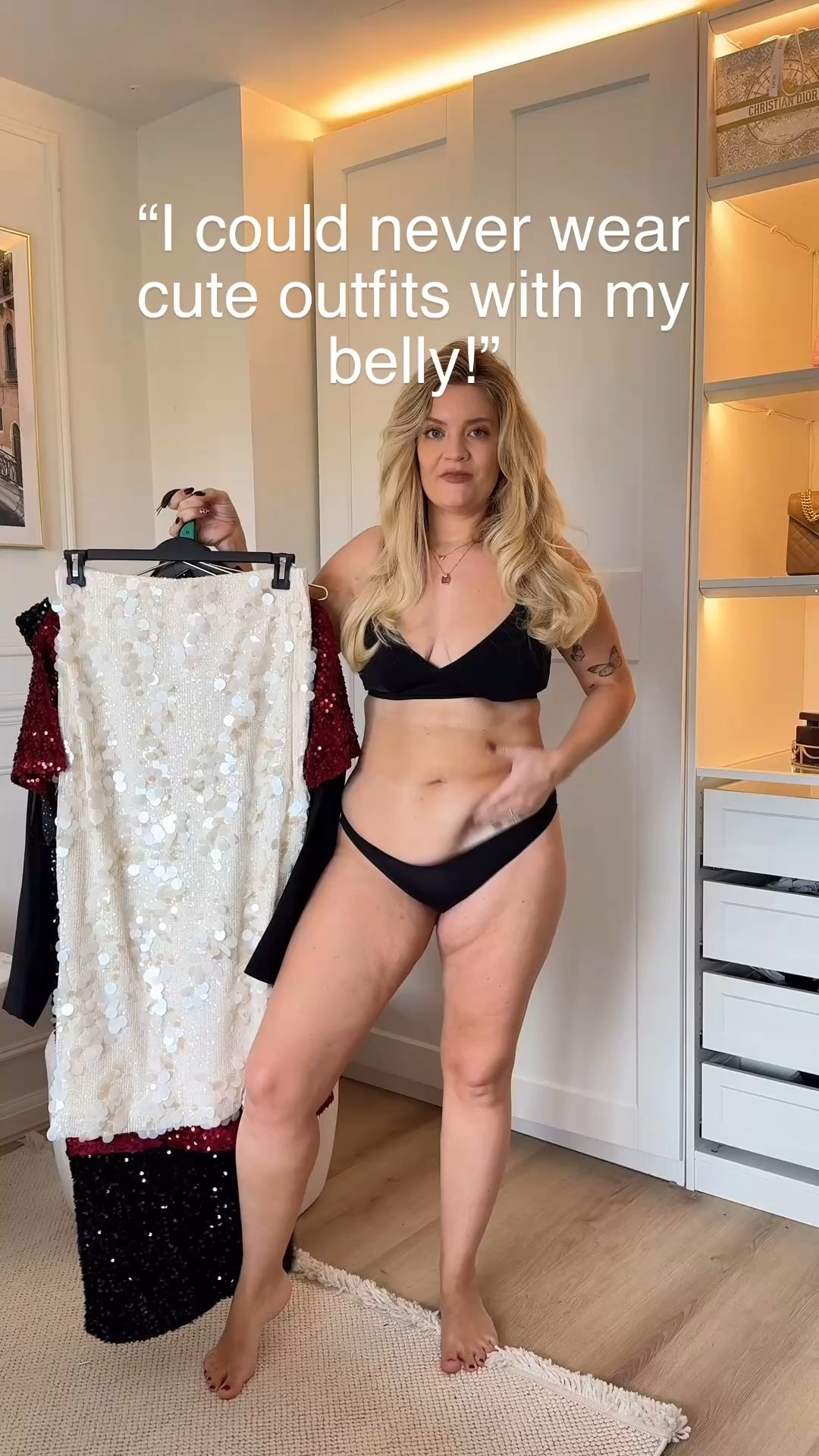 Party wear for girls with bellies 

#LTKuk #LTKfestive #LTKmidsize