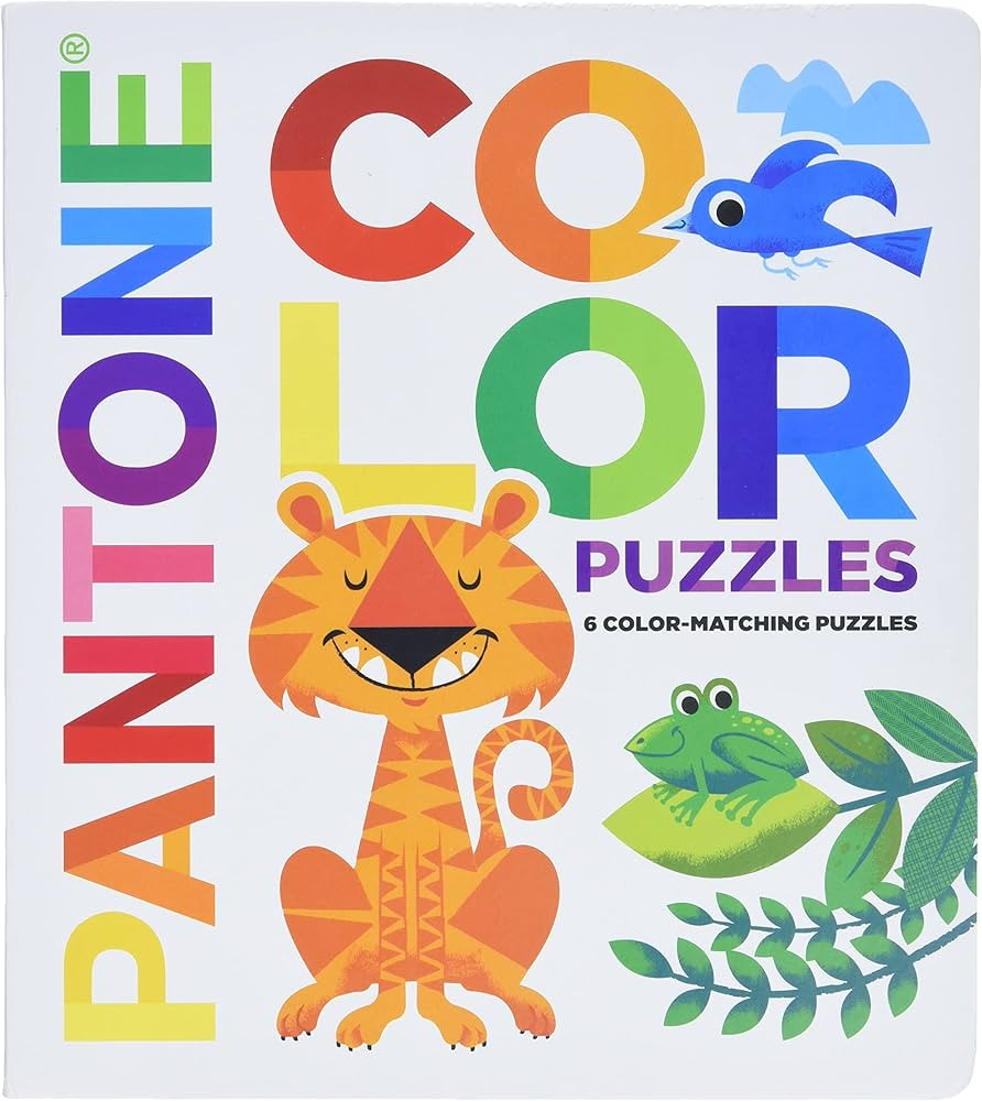 Pantone: Color Puzzles: 6 Color-Matching Puzzles | Amazon (US)