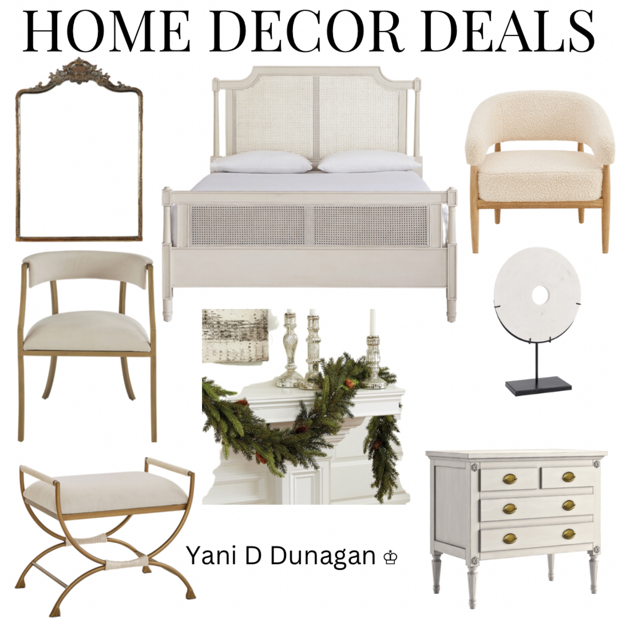 BLACK FRIDAY HOME DECOR DEALS!!
Beautiful Beds, Accent Mirrors
Accent Chairs, Decorative Objects, Christmas Garlands.


#LTKstyletip #LTKsalealert #LTKhome