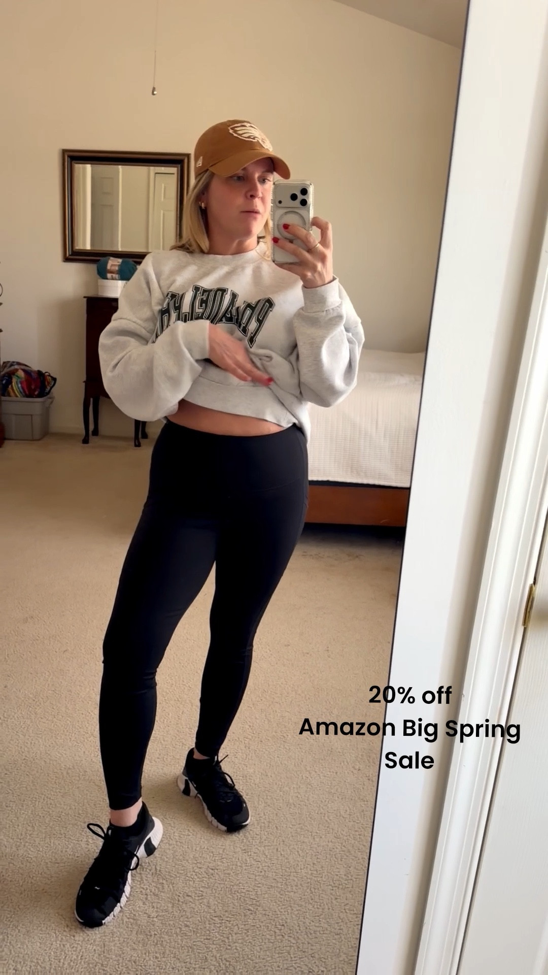 My most worn workout leggings during my weight loss journey  = THESE 🙌🏼🙌🏼

They don’t roll down, they hold everything in, and the pockets are SO useful
(life changing at the gym tbh & squat approved)
Snag them while they’re 20% off for Amazon Big Spring sale!

#EverydayActivewear #LTKWomens #LTKGirls #LTKFitness #AmazonSpringSale #LTKUnder25 #WorkoutLeggings #GymLeggings #HighWaistedLegging #Gym #gymoutfit #weightlossjourney #TummyControl #ActivewearForHer #LeggingsWithPockets #ActivewearEssentials #OnTheGoStyle #Amazon #Fanatics #PhiladelphiaEagles #Nike

#LTKSaleAlert #LTKMidsize #LTKootd #LTKActive