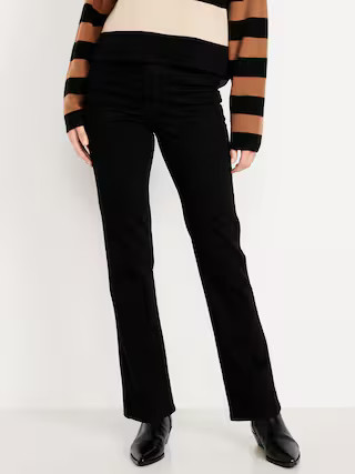 Extra High-Waisted Straight Jeans | Old Navy (US)