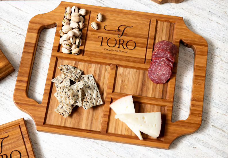 Personalized Charcuterie Boards - 5 Styles and Gift Sets Available by Left Coast Original | Etsy (US)