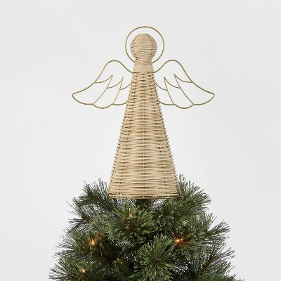 12in Unlit Woven Angel Tree Topper - Wondershop™ | Target