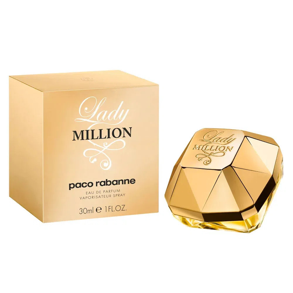 Perfume Paco Rabanne Lady Million Feminino Eau de Parfum 30 ml - AMOBELEZA - Produtos para Cabelo... | Amobeleza (BR)