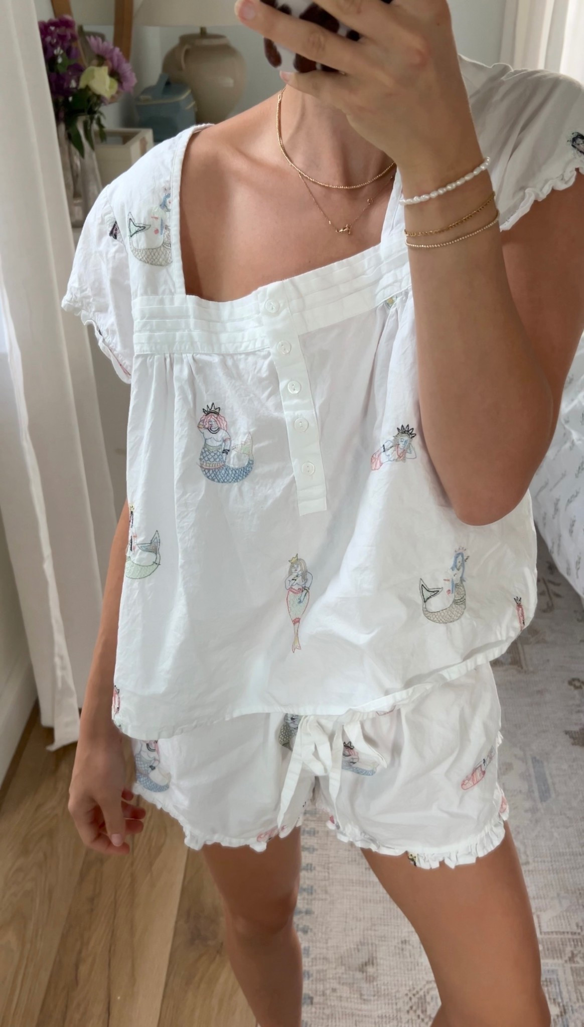 coastal mermaid pajamas!! 