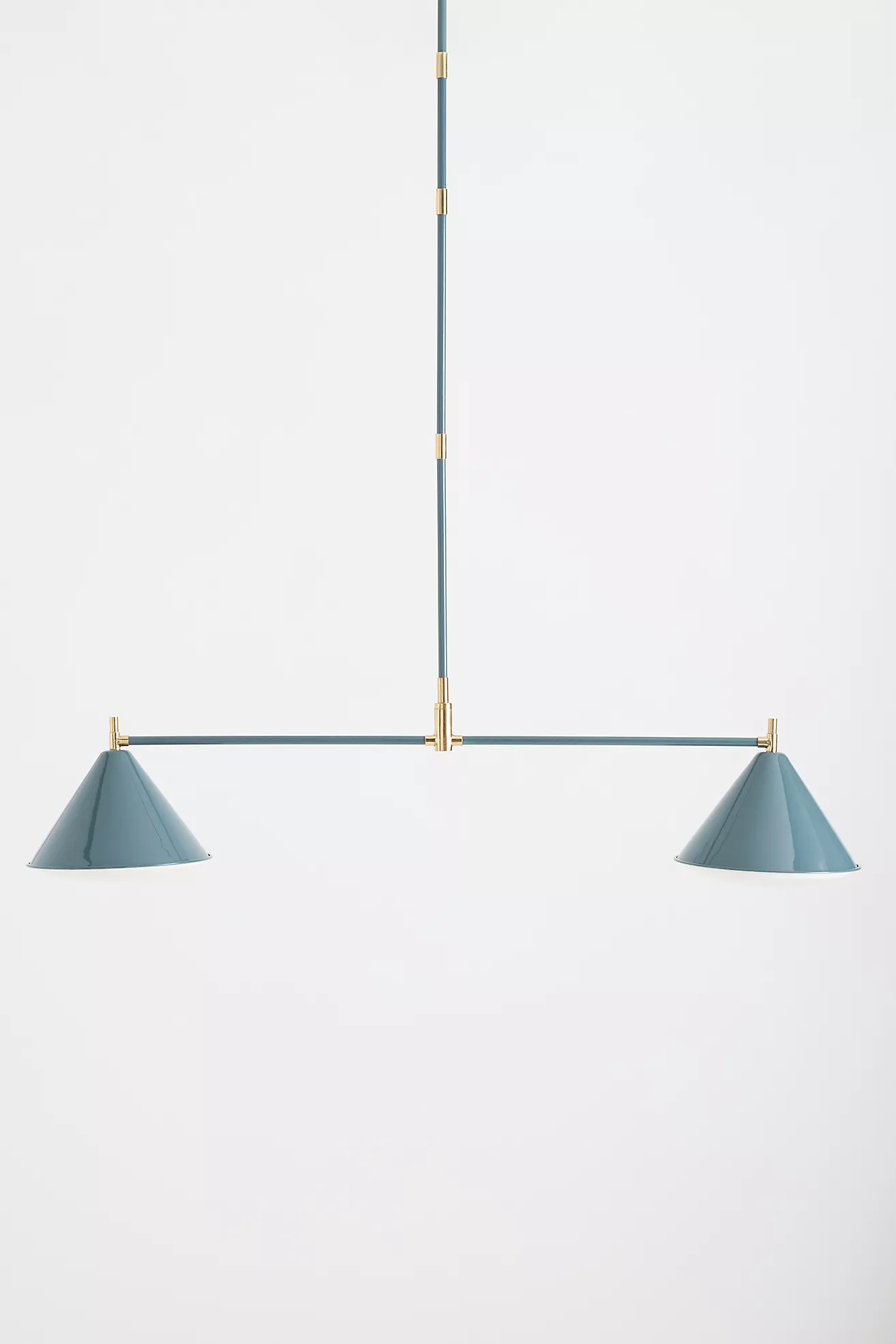 Greenwich Enameled Metal Chandelier | Anthropologie (US)