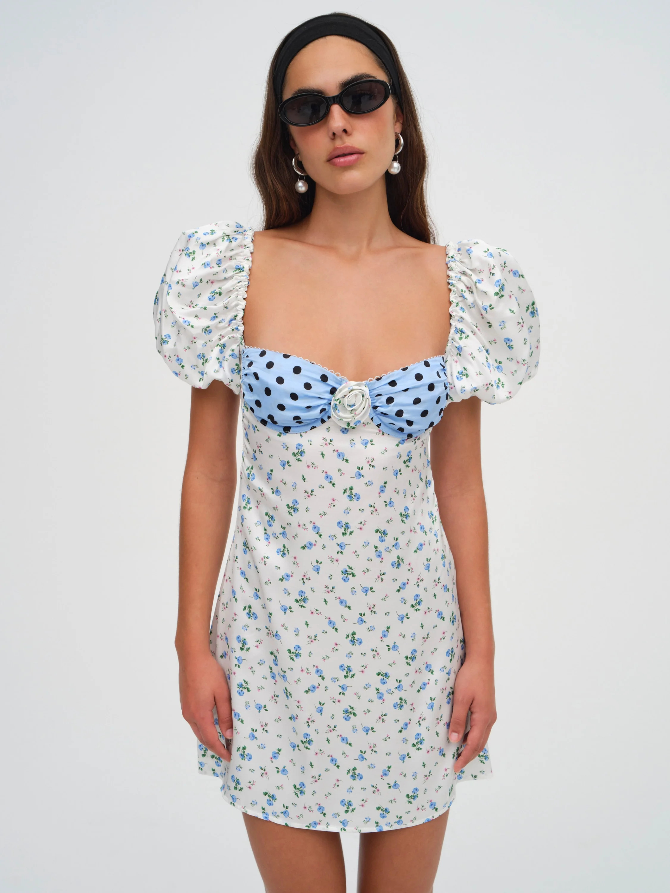 Colby Floral Mini Dress | For Love & Lemons