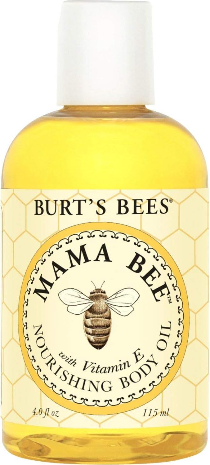Burt's Bees 100% Natural Mama Bee Nourishing Body Oil, 4 Fl Oz | Amazon (US)