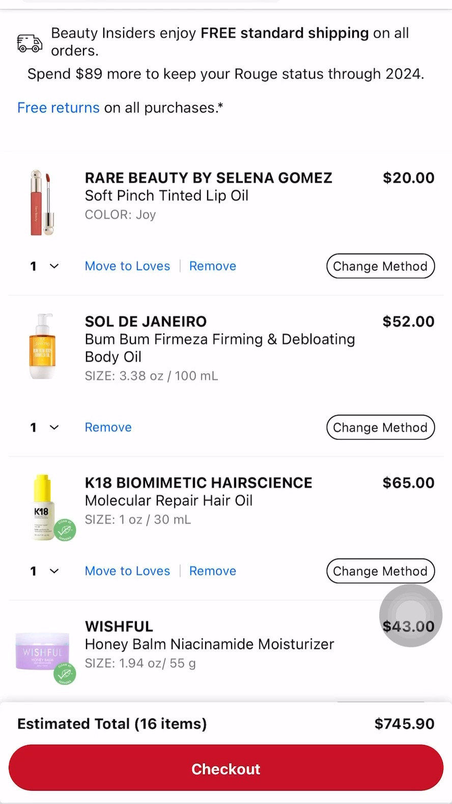 The Sephora Sale starts today for Rouge Members! Here is what’s in my cart! 

#LTKsalealert #LTKbeauty #LTKBeautySale