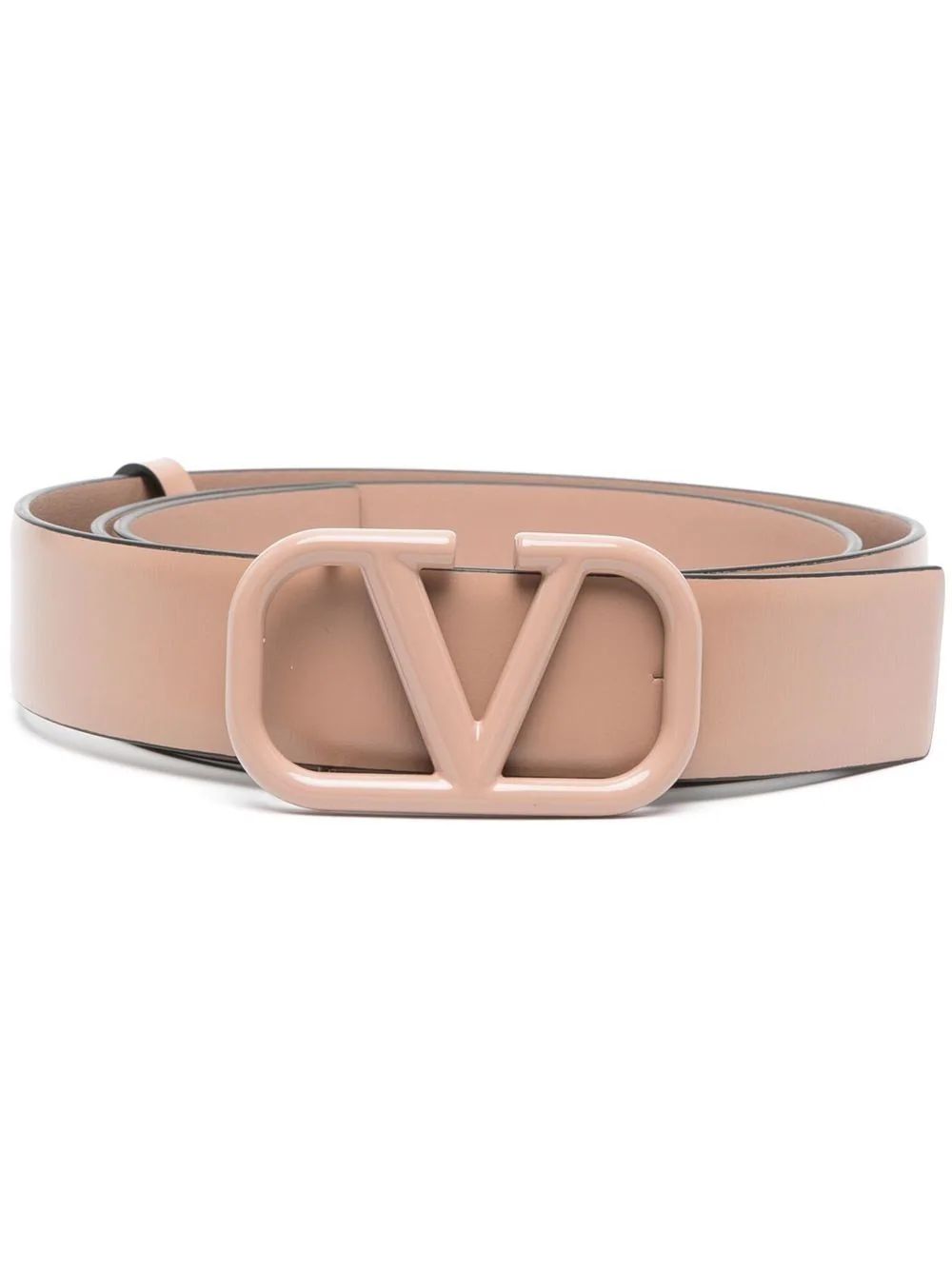 VLogo leather belt | Farfetch Global