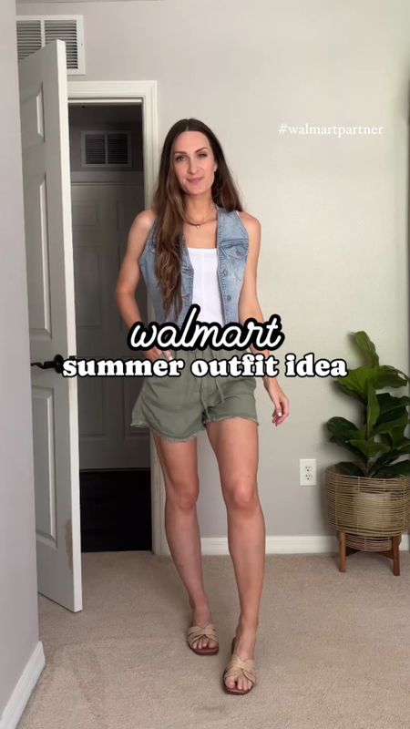 summer is right around the corner and walmart has been dropping some of the cutest items! #Walmartpartner this outfit is a closet staple imo! There’s so many uses for each piece.
**sizing:
Vest: small, I sized up one
Corset tank: small, I sized up one, but it fits a little loose
Green shorts: xs, fit tts
Sandals: 8.5, fits tts


#liketkit #ltkunder50 #ltkvideo #getthelookforless #walmartfashion @walmart @walmartfashion #walmart #summerfashion #affordablefashion #summeroutfit #walmartoutfit 

#LTKStyleTip #LTKFindsUnder50 #LTKVideo