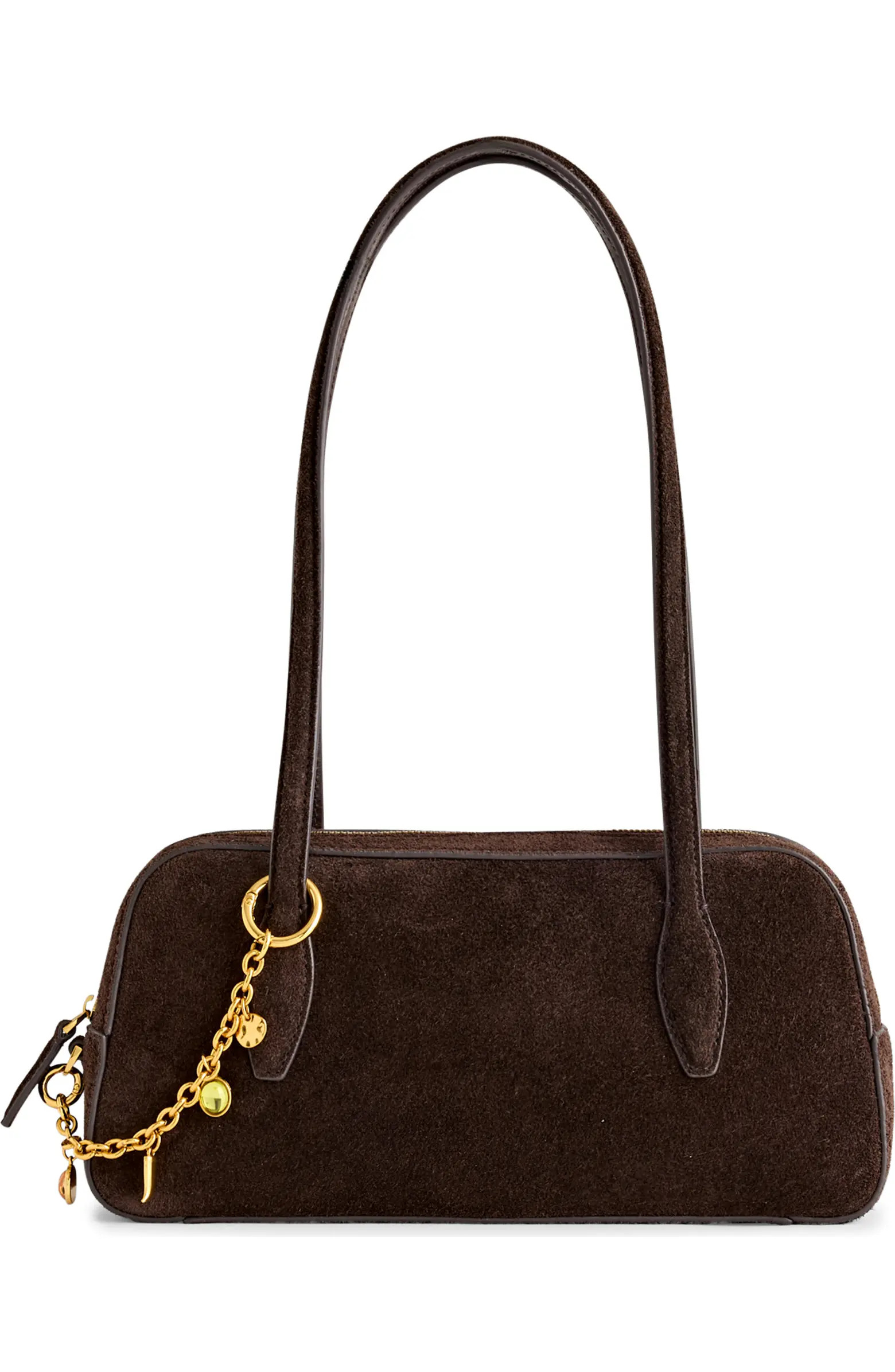 The Suede Top Zip Mini Shoulder Bag | Nordstrom