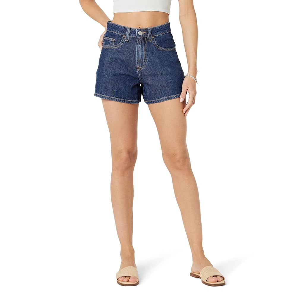 The Drop Women's Rowan Flared Denim Short | Amazon (US)