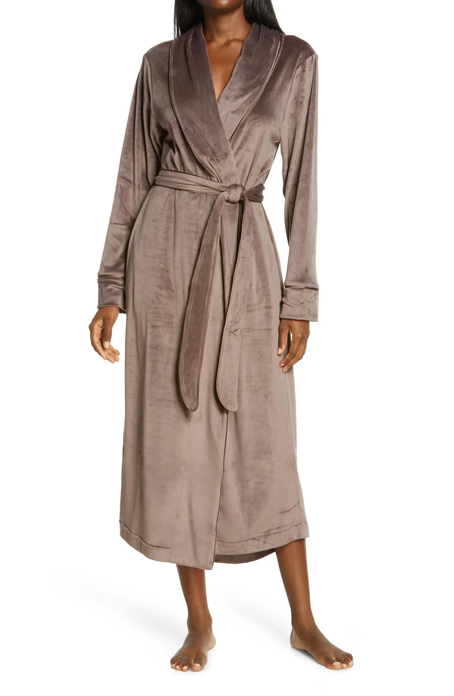 SKIMS Velour Women's Long Robe | Nordstrom | Nordstrom