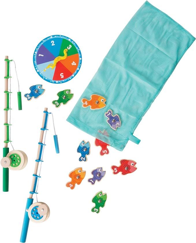 Melissa & Doug Catch & Count Magnetic Fishing Game | Amazon (US)