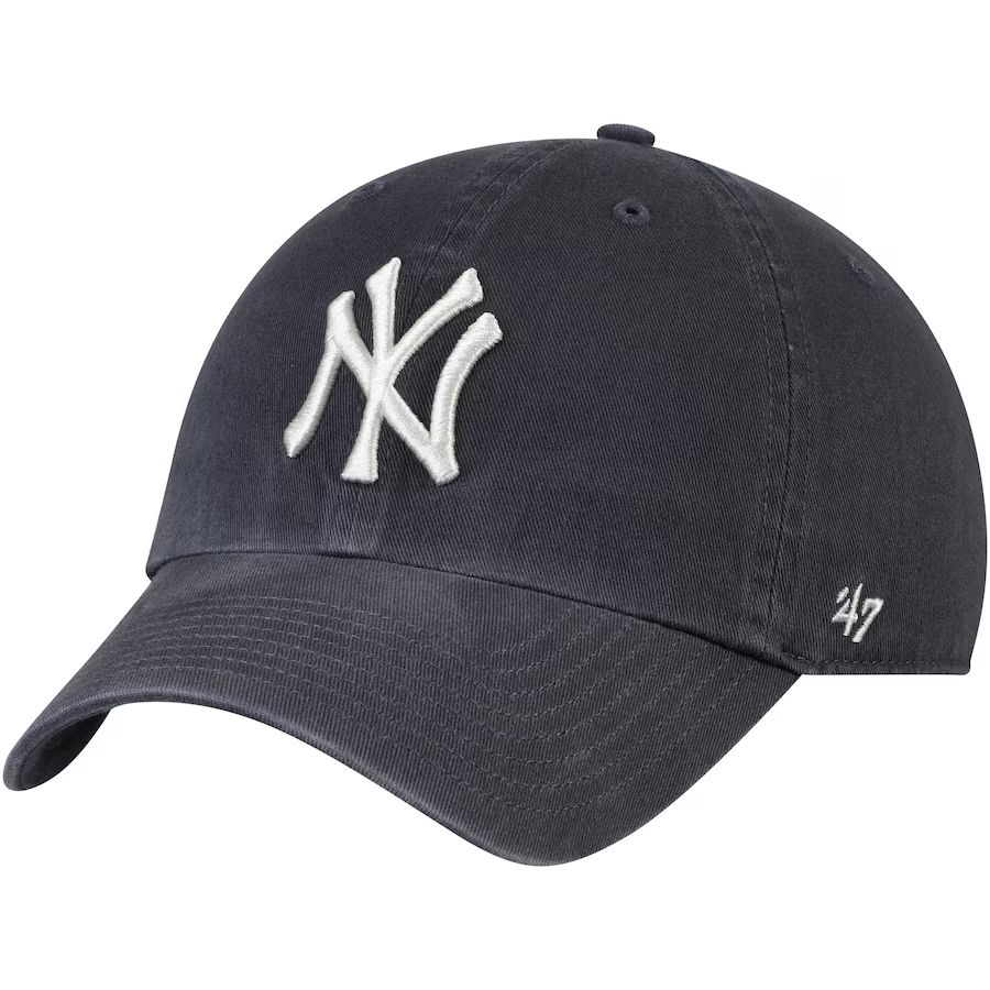 New York Yankees '47 Vintage Clean Up Adjustable Hat - Gray | Fanatics